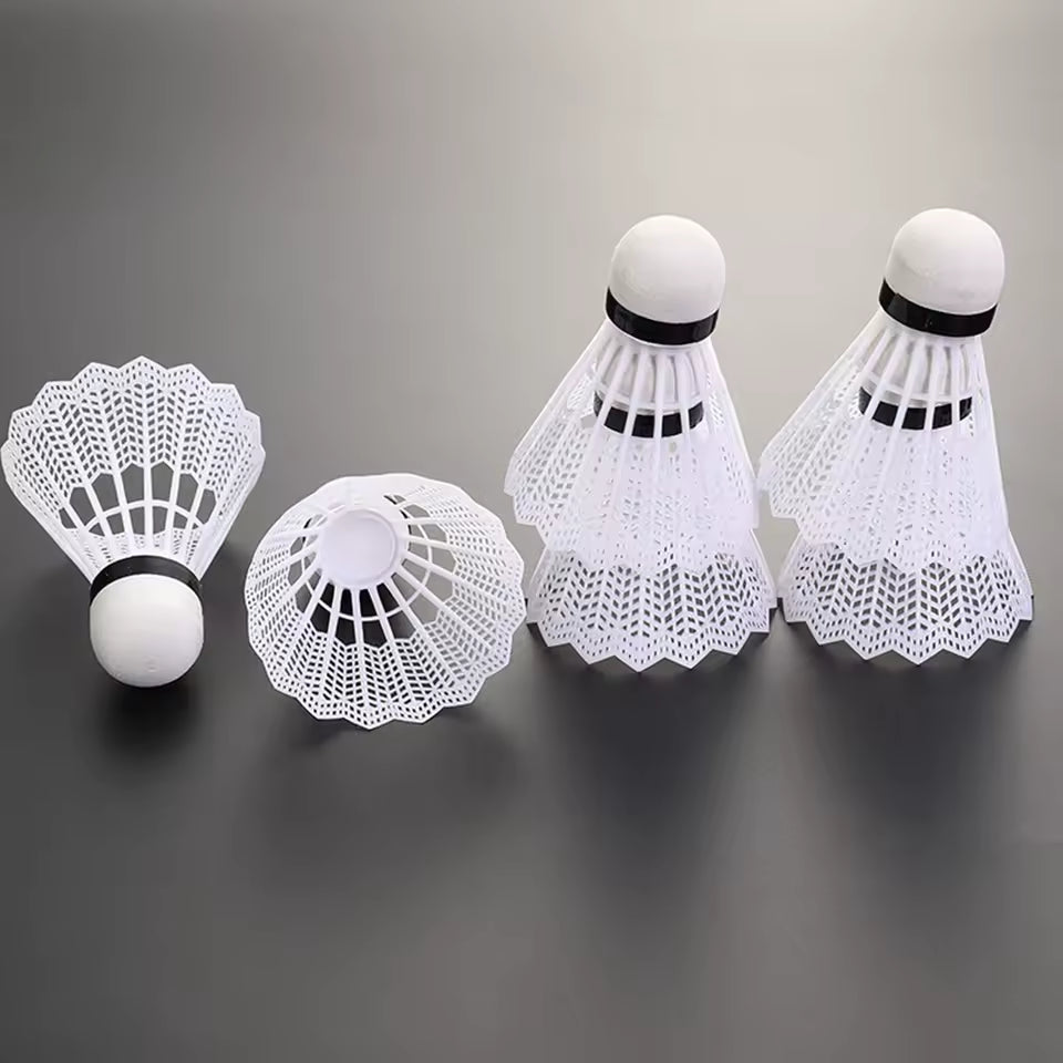 12pcs Plastic Badminton Shuttlecock Lightweight Badminton for Hitting Practice Portable Badminton for Training Outdoor Supplies
