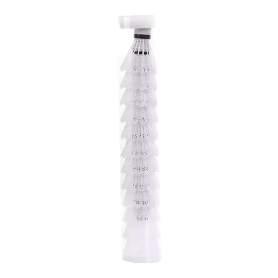 12pcs Plastic Badminton Shuttlecock Lightweight Badminton for Hitting Practice Portable Badminton for Training Outdoor Supplies