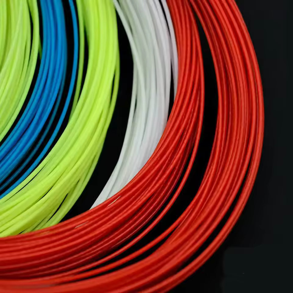 Multicolor Badminton Racket String Dia.0.7mm Length 10M Badminton Racquet Wire BG65 BG65Ti Sport Supplies Racquet Stringing